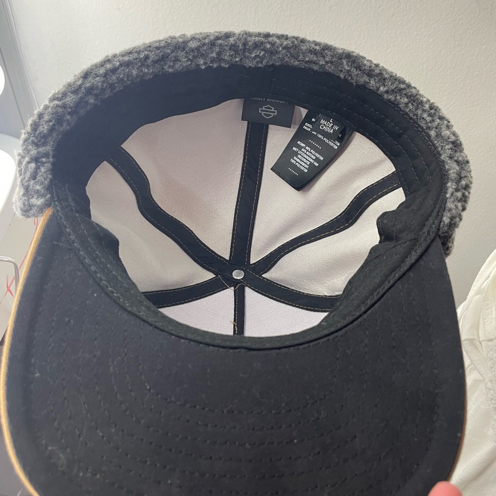 Harley-Davidson Brown Cap with Ear Flaps - Picture 6 of 12